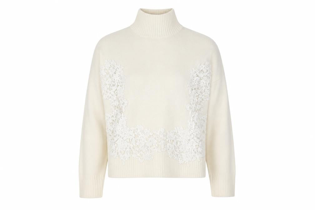 Marks and Spencer Womens Ivory  Knit Pullover Jumper Size M