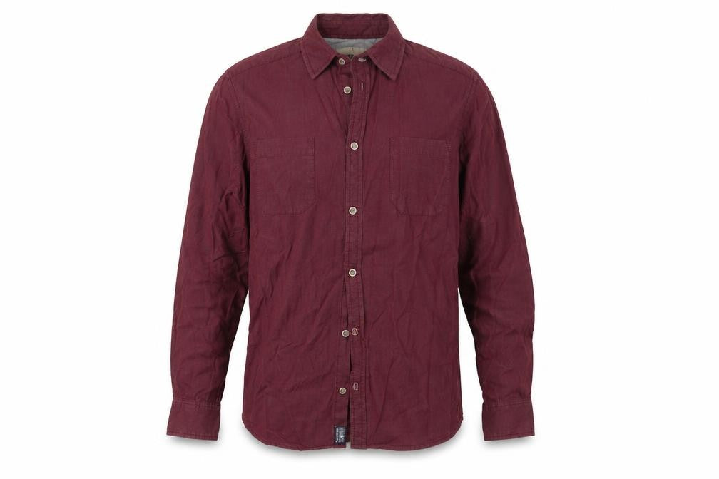 Twisted Soul Mens Red    Button-Up Size S