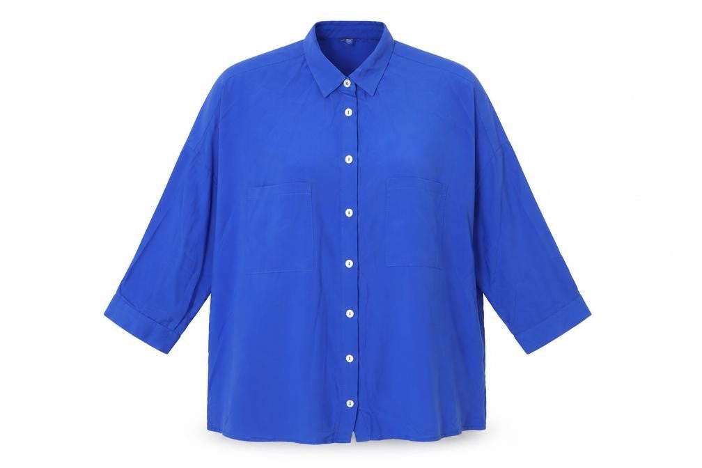 Marks and Spencer Womens Blue   Basic Blouse Size 8