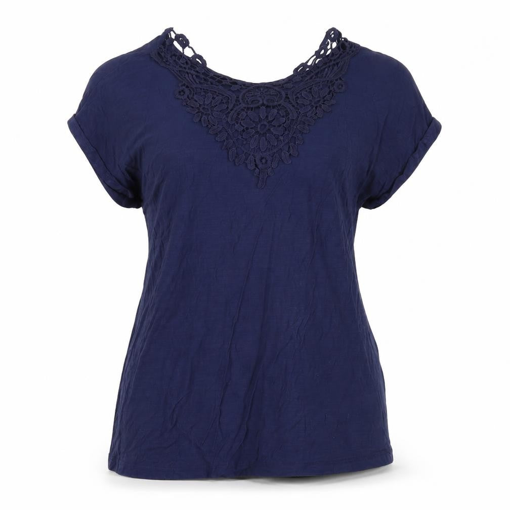Classic Womens Blue   Basic T-Shirt Size 14