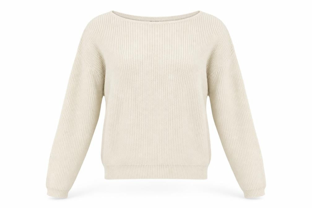 pearl knitwear Womens Beige   Pullover Jumper Size XS