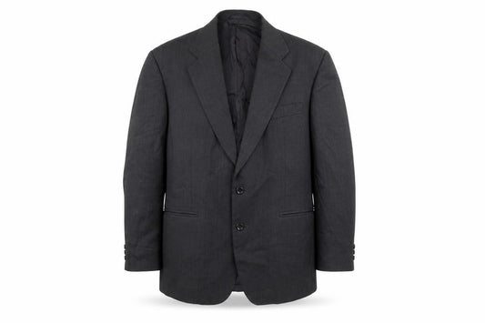 Front view of Chatsworth men’s grey jacket blazer, size 44
