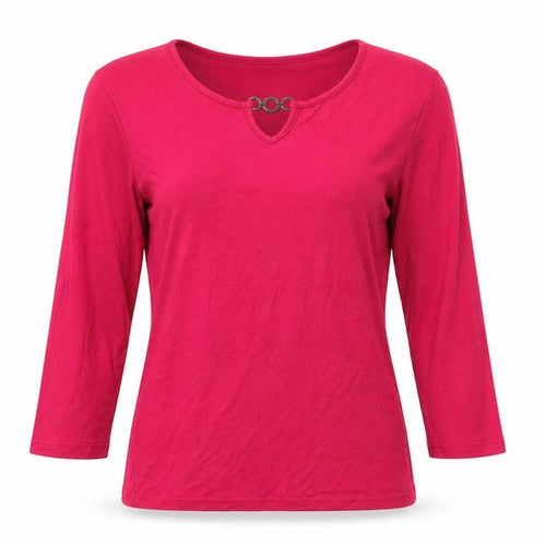 Damart Womens Pink   Basic T-Shirt Size 10