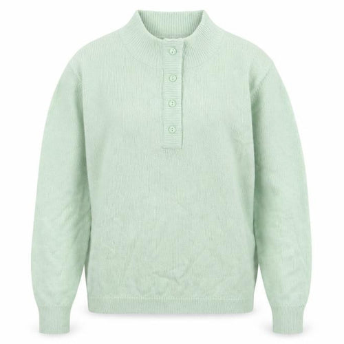Damart Womens Green  Knit Pullover Jumper Size 10