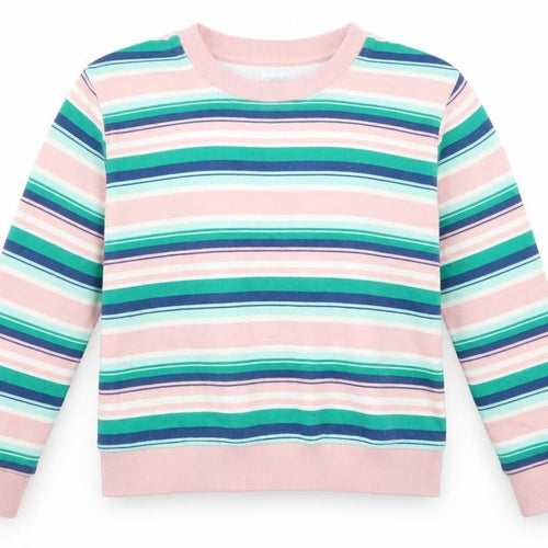 Gymboree Girls Pink Striped  Pullover Jumper Size 10 Years