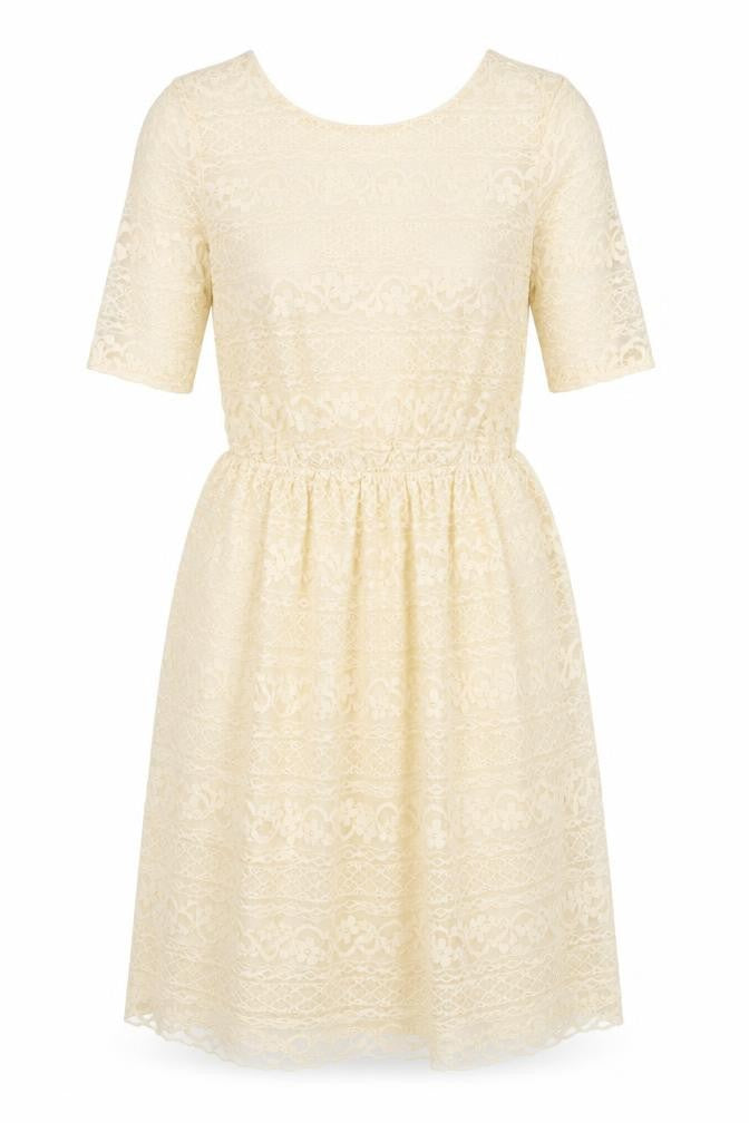 ASOS Womens Beige   A-Line  Size 8