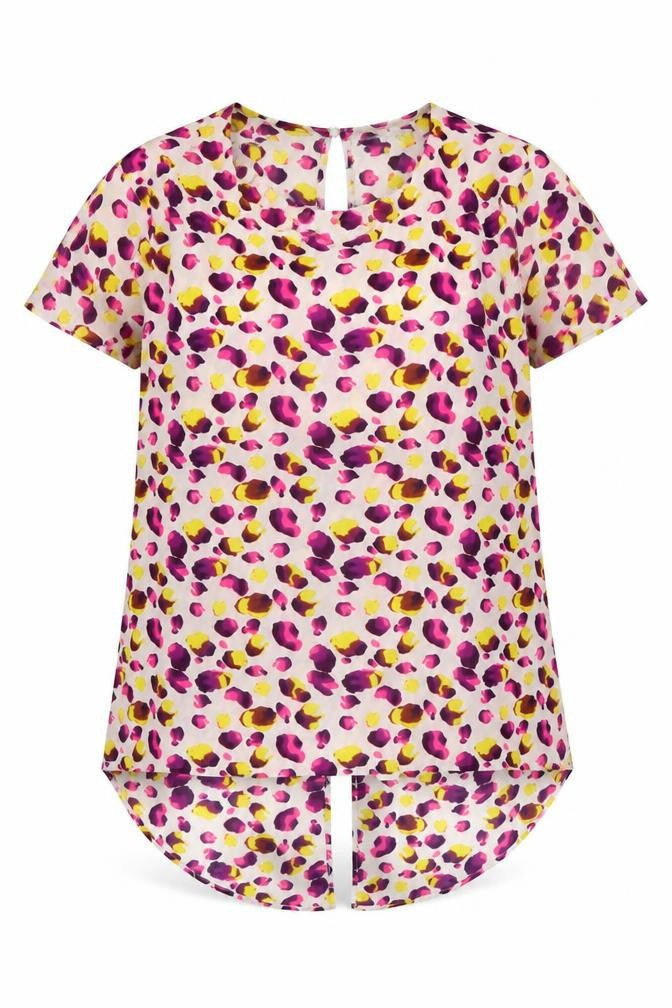 Definitions Womens Purple   Basic Blouse Size 12