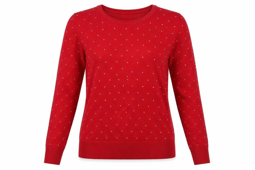 Elizabeth Scott Womens Red   Pullover Jumper Size S