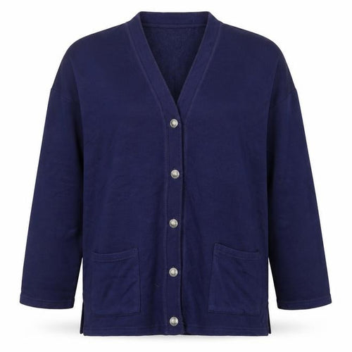 Pure & Natural Womens Blue   Cardigan Jumper Size M