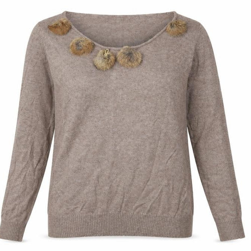 Preworn Womens Brown   Pullover Jumper Size S