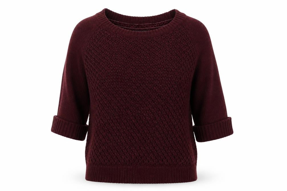 Soon Womens Brown  Knit Pullover Jumper Size 12
