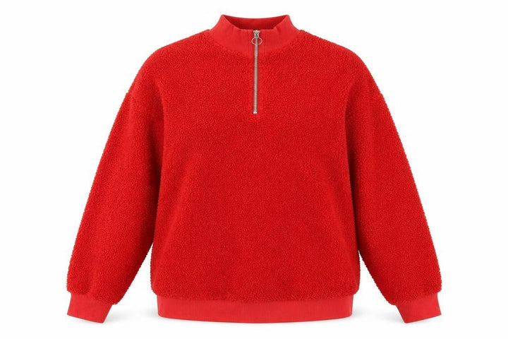 New Look Womens Red Pullover Jumper Size 12