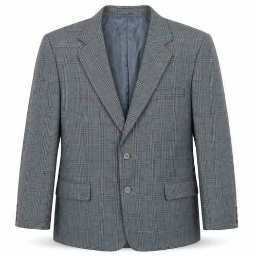 Classic Mens Green Check  Jacket Suit Jacket Size 42