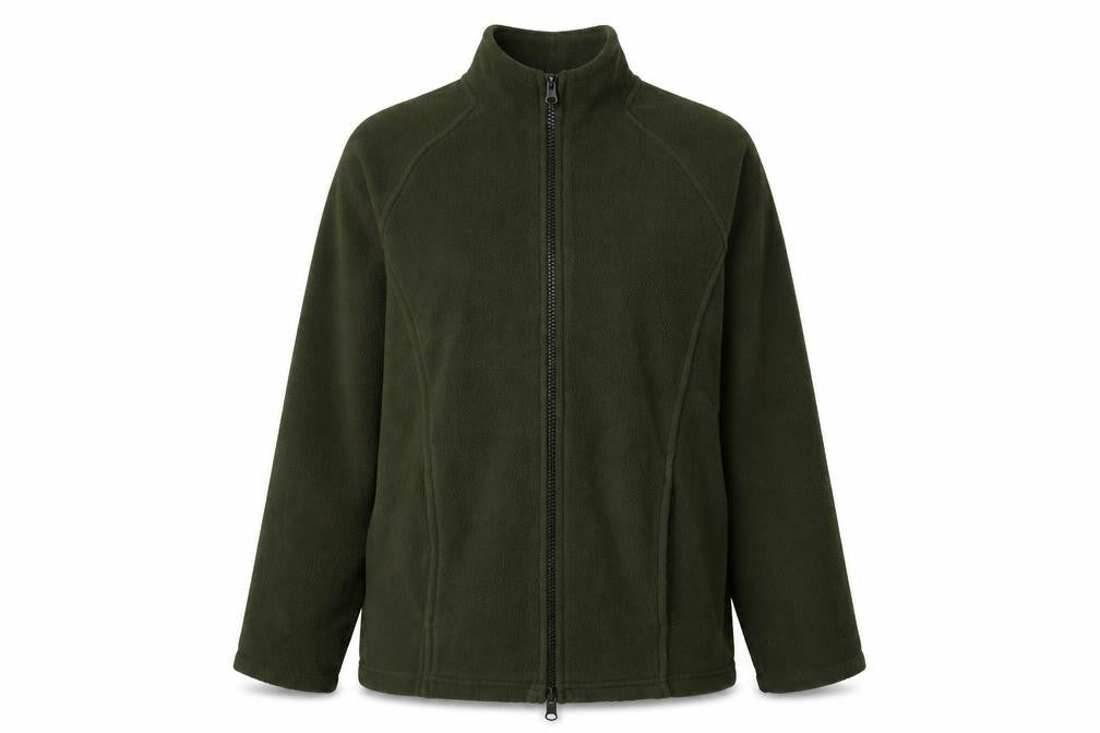 Essentials Womens Green   Full Zip Jumper Size 10