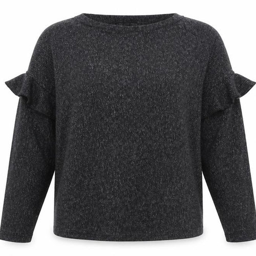 F&F Womens Grey  Knit Pullover Jumper Size 8