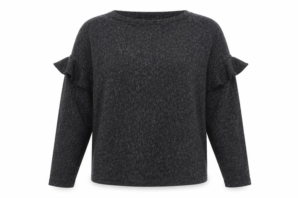 F&F Womens Grey  Knit Pullover Jumper Size 8