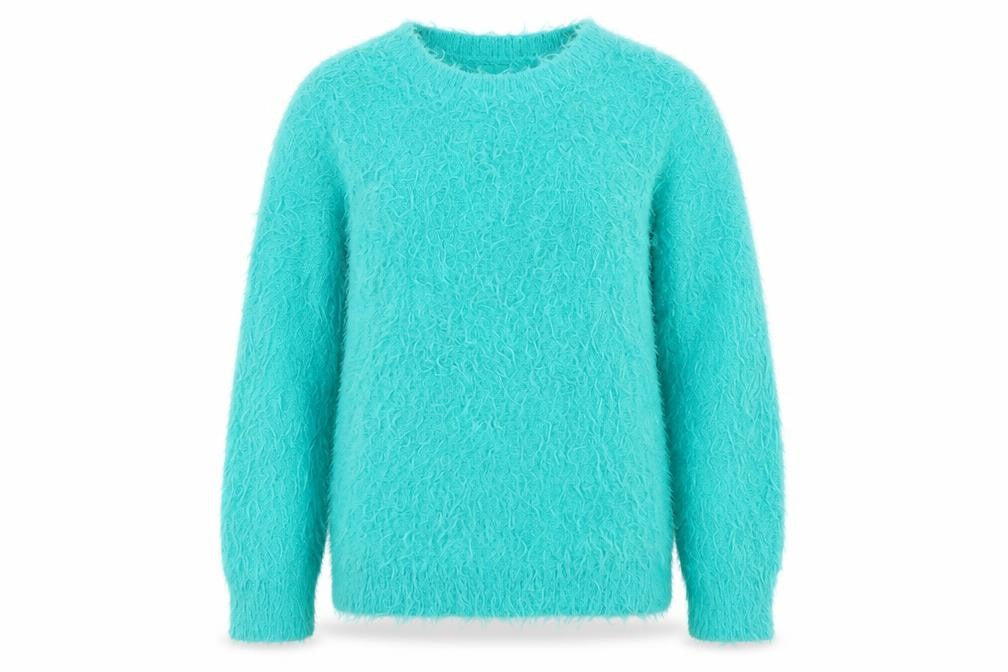 Matalan Girls Blue   Pullover Jumper Size 7 Years