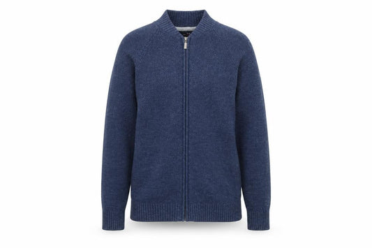 Front view of Matalan women’s blue jacket, size M