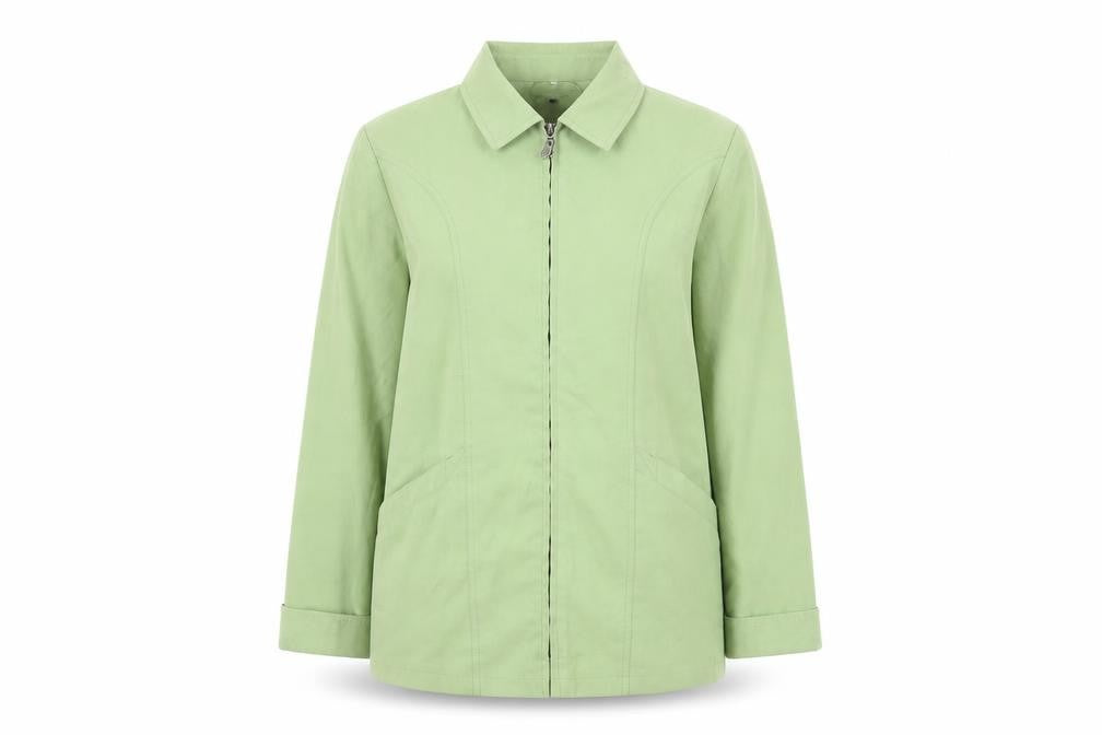 Klass Womens Green   Overcoat Coat Size 10