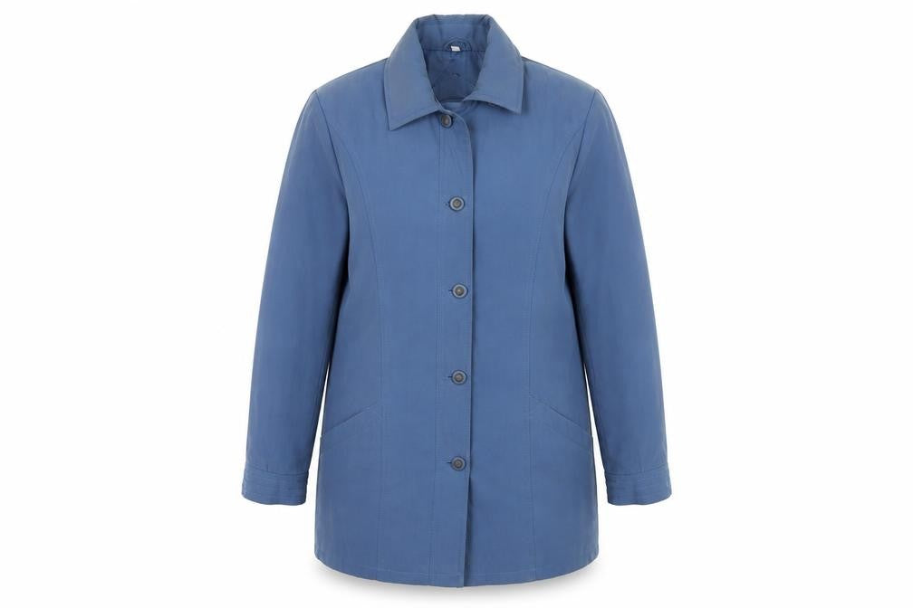 JBC Collection Womens Blue   Overcoat Coat Size 10