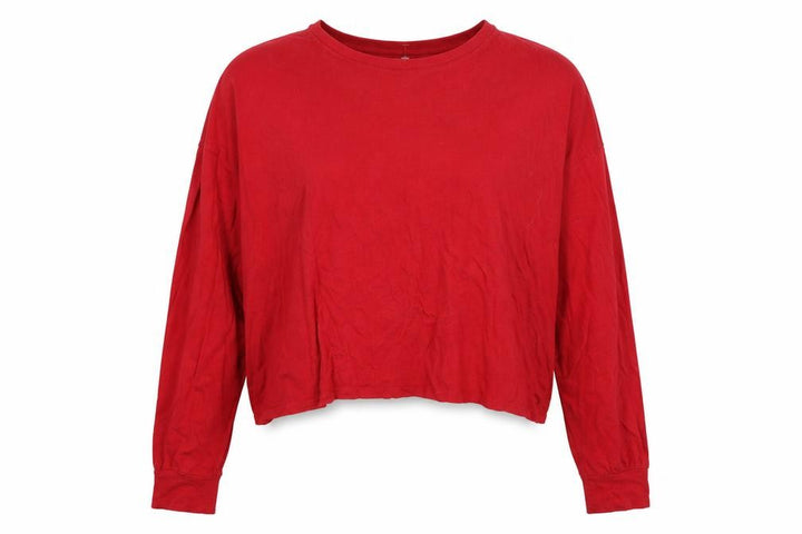Hollister Womens Red Pullover Jumper Size L