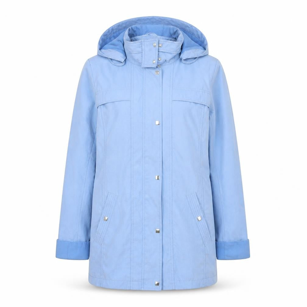 EWM Womens Blue   Anorak Coat Size 12
