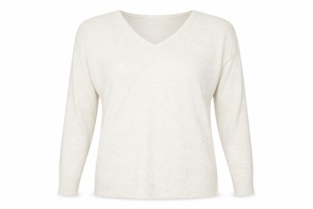 Topshop Womens Beige   Pullover Jumper Size S
