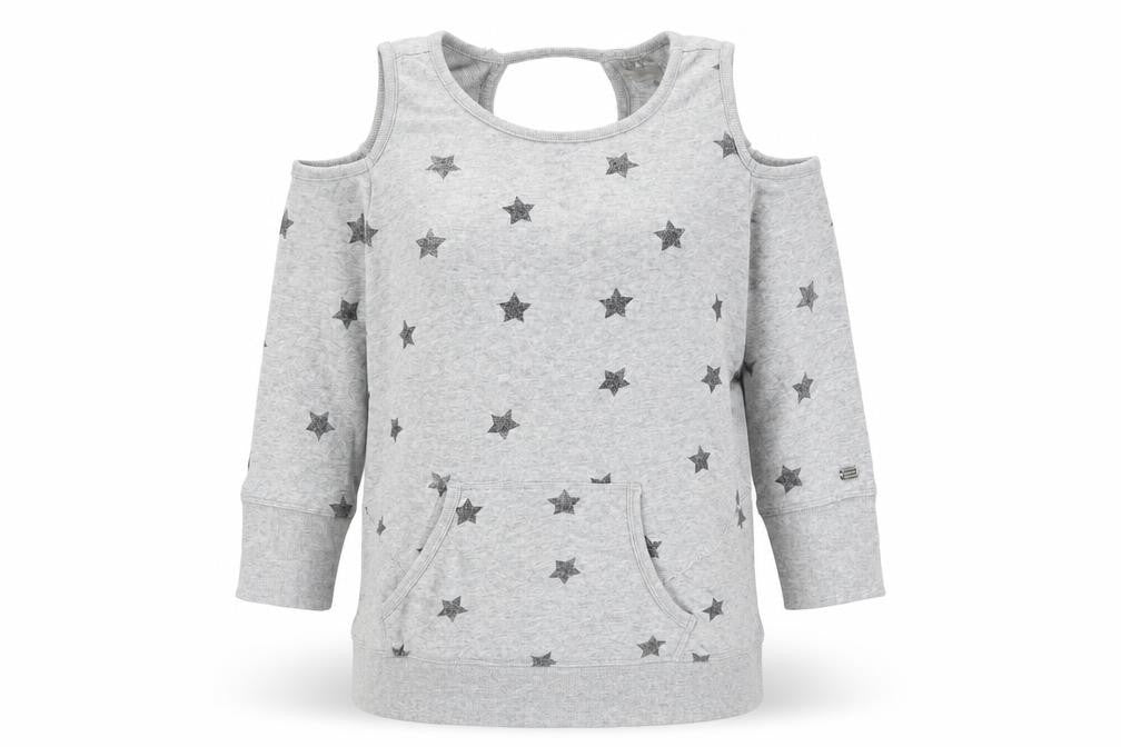 Preworn Womens Grey   Pullover Sweatshirt Size M