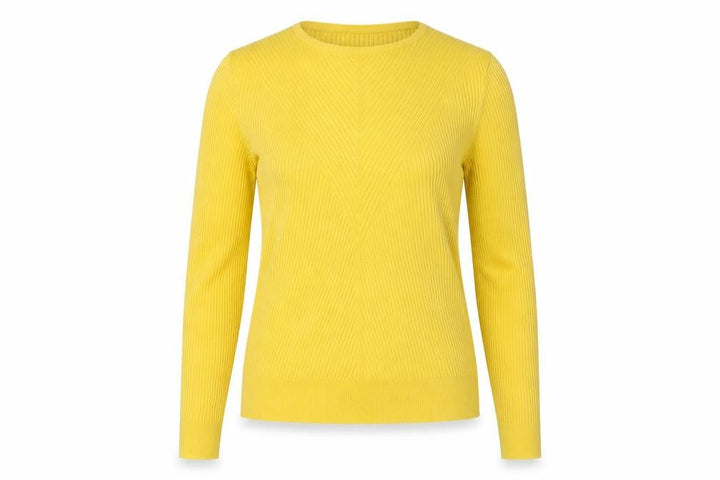George Womens Yellow Knit Pullover Jumper Size 12