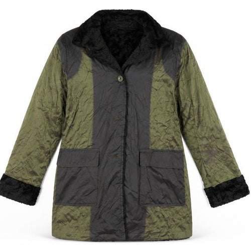 Gil bert Womens Green   Overcoat Coat Size 12