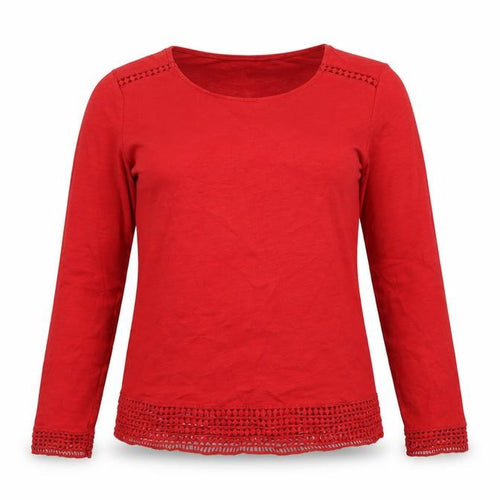 Promod Womens Red   Pullover Jumper Size M