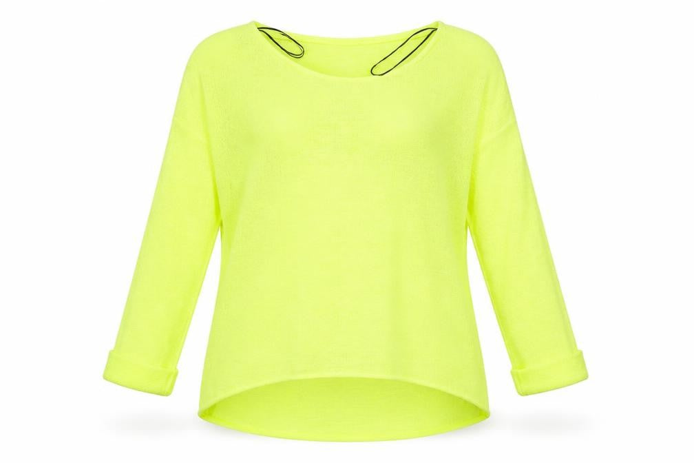 Divided by H&M Womens Yellow  Knit Pullover Jumper Size S