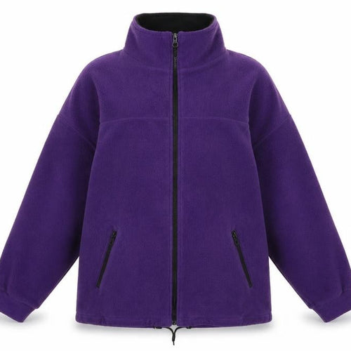 Bonmarché Womens Purple  Fleece Jacket  Size S