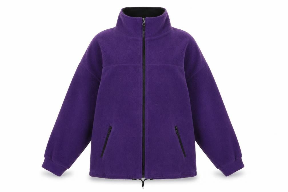 Bonmarché Womens Purple  Fleece Jacket  Size S