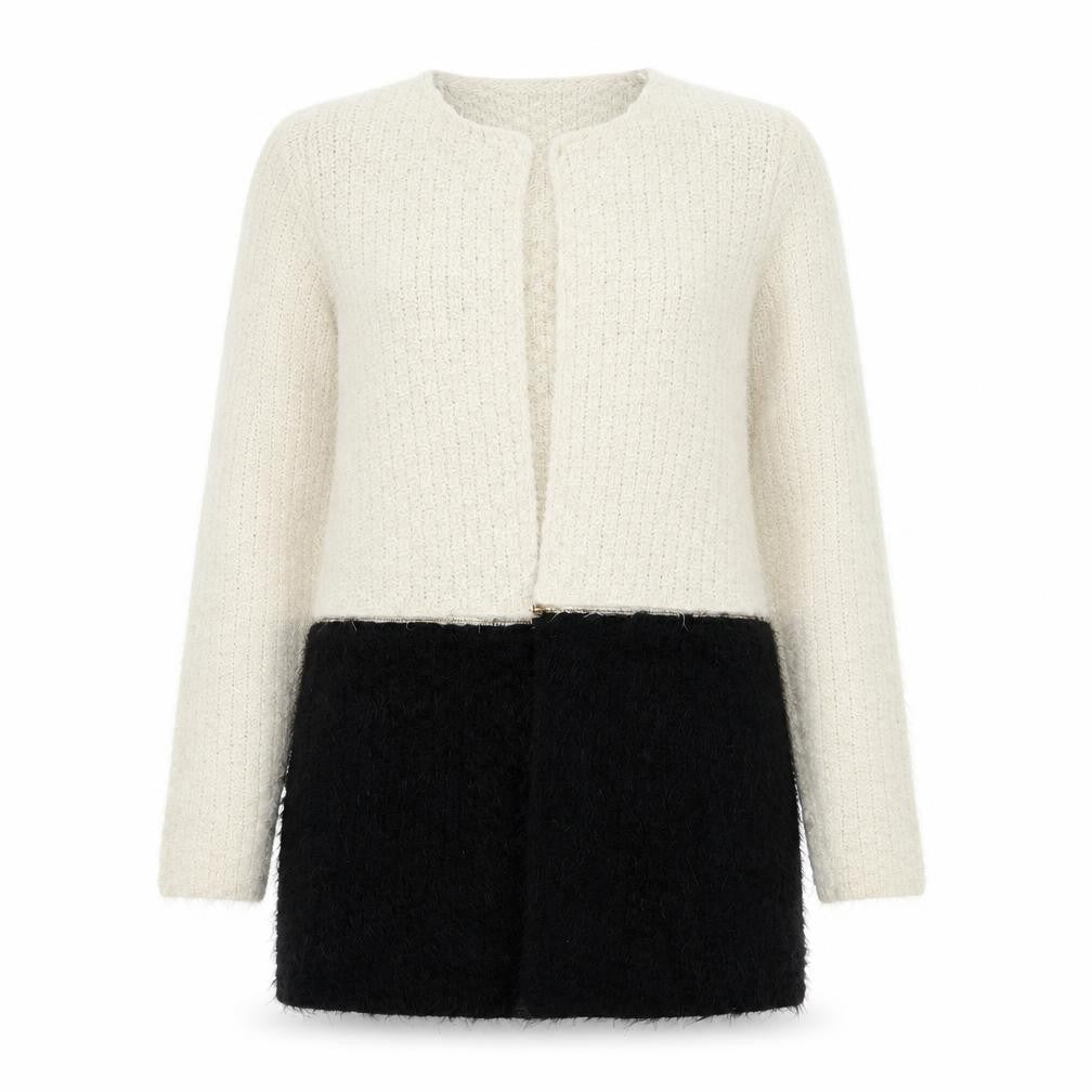 Quiz Womens Ivory  Knit Cardigan Jumper Size S