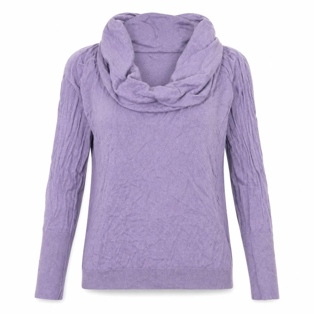 GA Womens Purple  Knit Pullover Jumper Size M