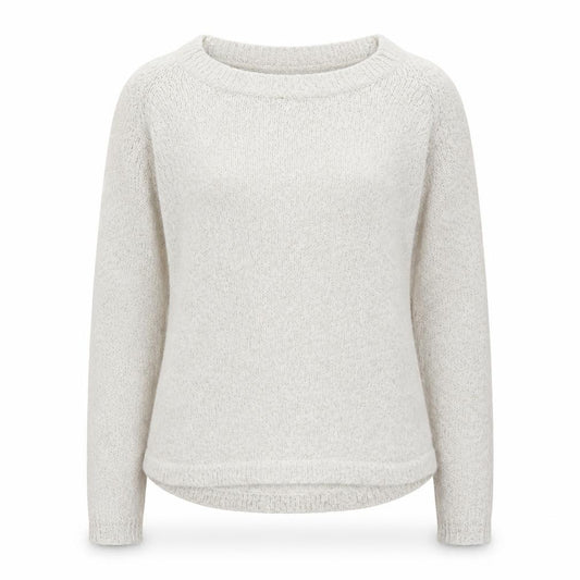 Front view of Vero Moda women’s white jumper, size XS