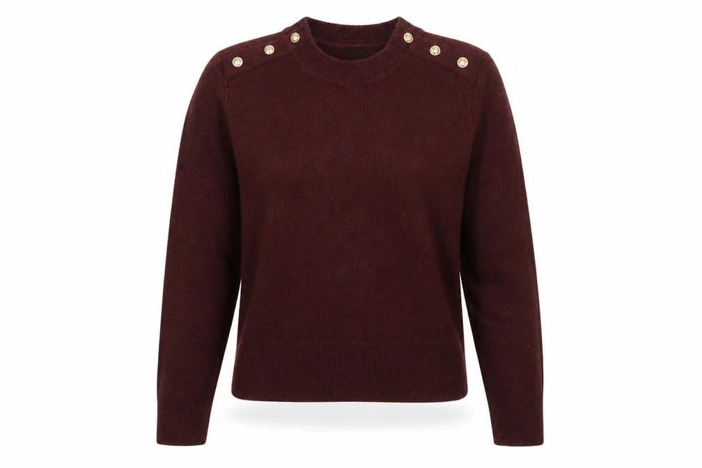 H&M Womens Red   Pullover Jumper Size S