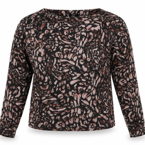 Dorothy Perkins Womens Multicoloured Animal Print  Pullover Jumper Size 10