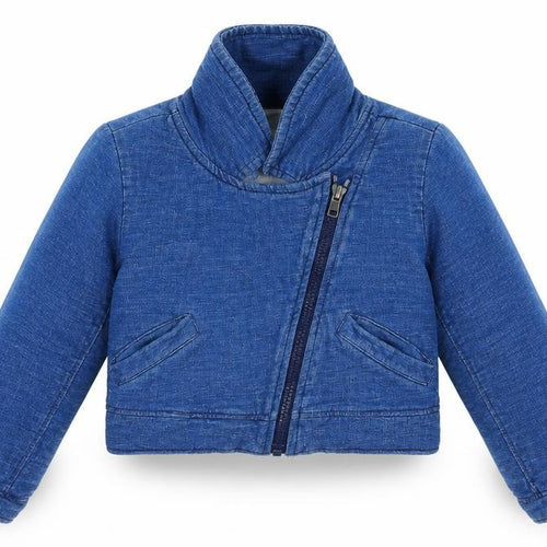 Preworn Boys Blue   Full Zip Jumper Size 3-4 Years