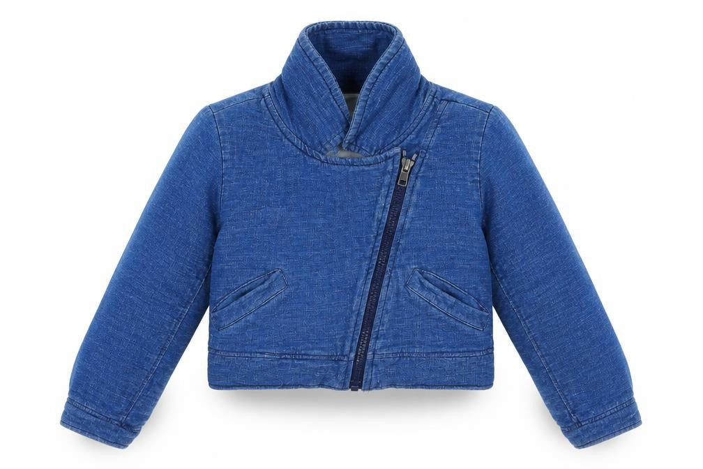 Preworn Boys Blue   Full Zip Jumper Size 3-4 Years