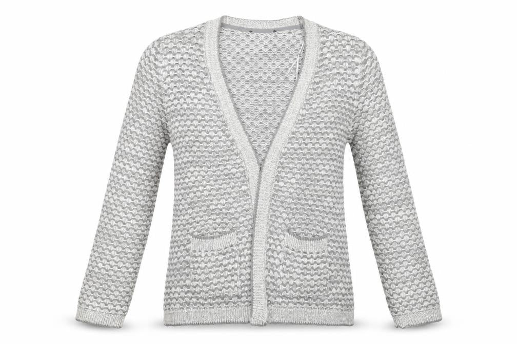 BHS Womens Grey   Cardigan Jumper Size 10