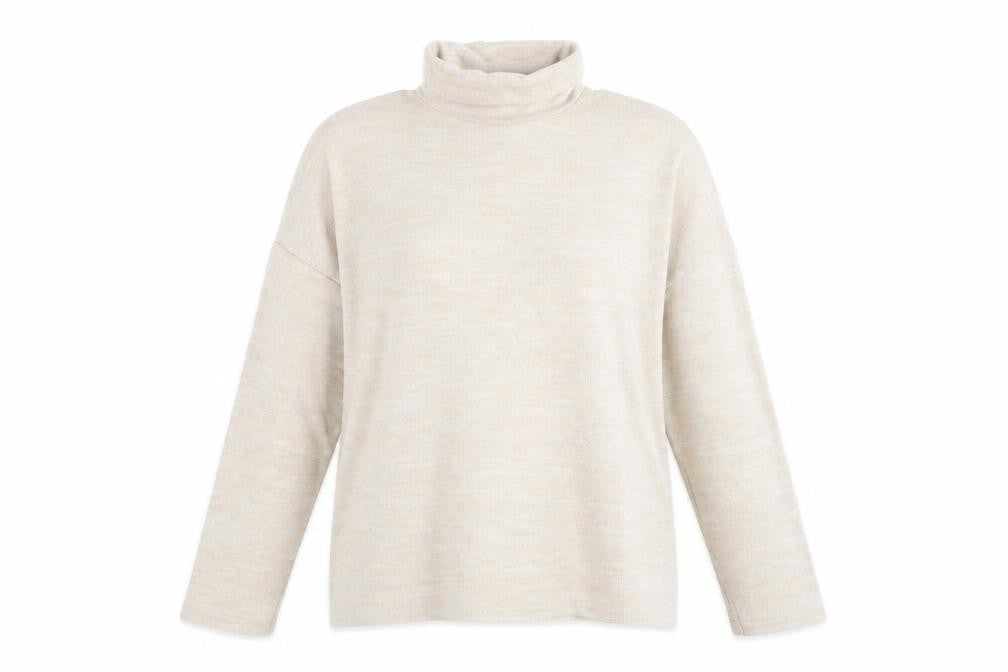 H&M Womens Beige   Pullover Jumper Size M