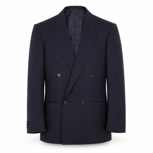Debenhams Mens Blue Striped  Jacket Suit Jacket Size 38