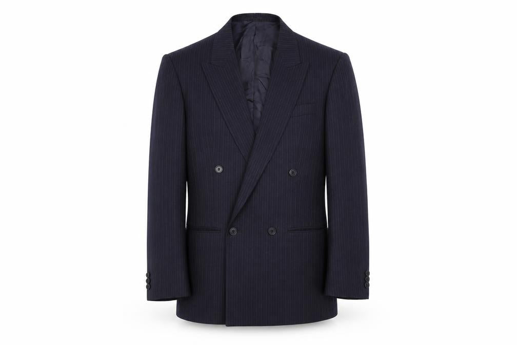 Debenhams Mens Blue Striped  Jacket Suit Jacket Size 38