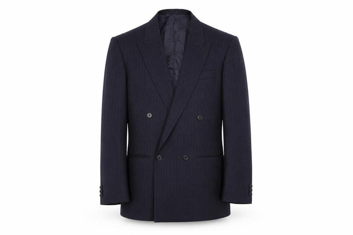 Debenhams Mens Blue Striped Jacket Suit Jacket Size 38