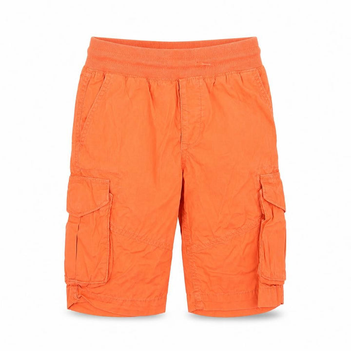 Gap Boys Orange Ramie Cargo Trousers Size M
