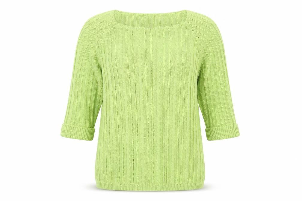 Just Elegance Womens Green   Pullover Jumper Size L