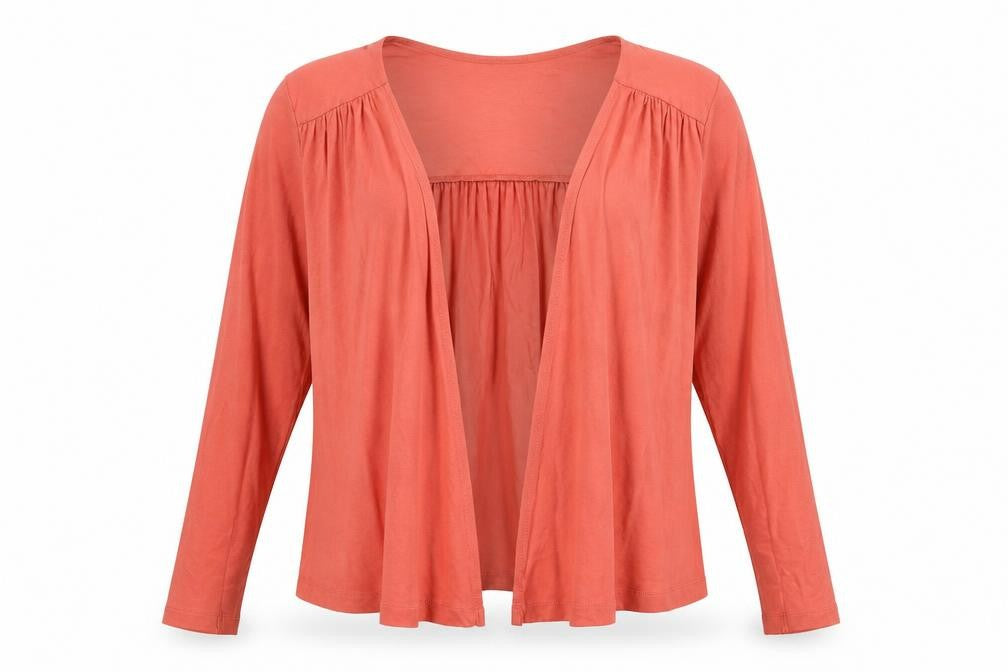 H&M Womens Orange   Cardigan Jumper Size S