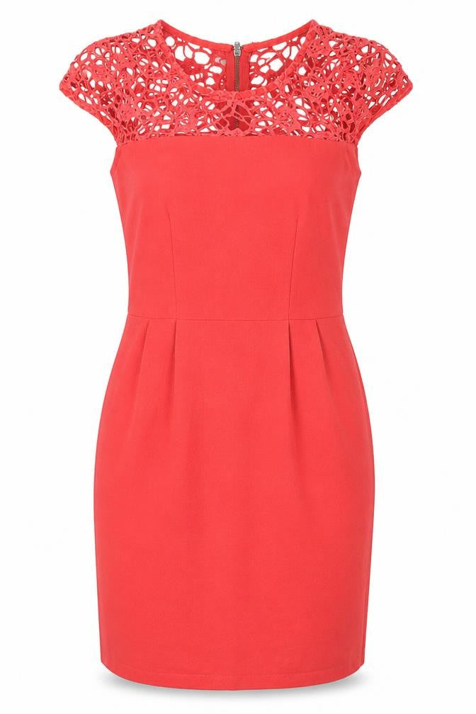Louche Womens Pink   Bodycon  Size 8